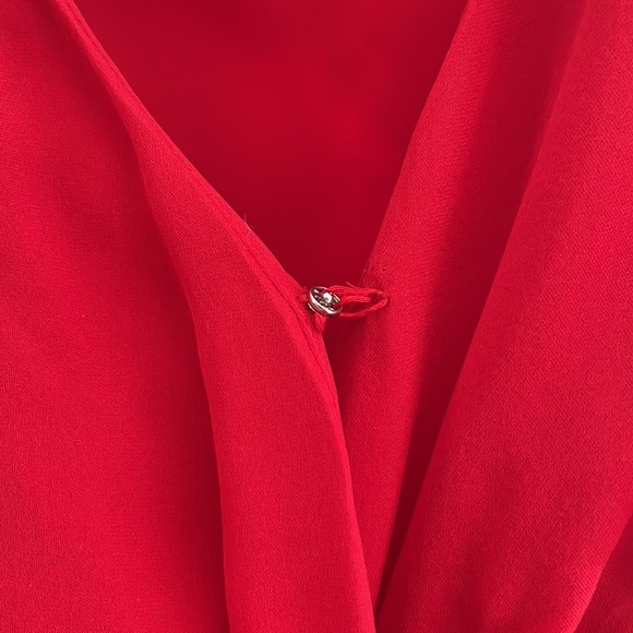 NWT Parker Red Dress - Picture 4 of 5